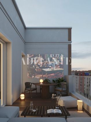 Foto 2 de Àtic en venda a Goya de 3 habitacions amb terrassa i balcó