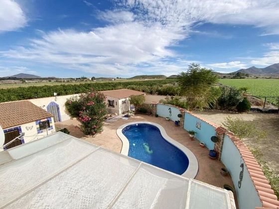 Foto 2 de Casa rural en venta en Huércal-Overa de 4 habitaciones con terraza y piscina