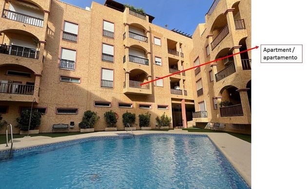 Foto 1 de Piso en venta en Villaricos de 3 habitaciones con terraza y piscina