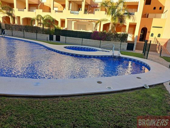 Foto 1 de Piso en alquiler en Vera Playa Naturista de 2 habitaciones con terraza y piscina