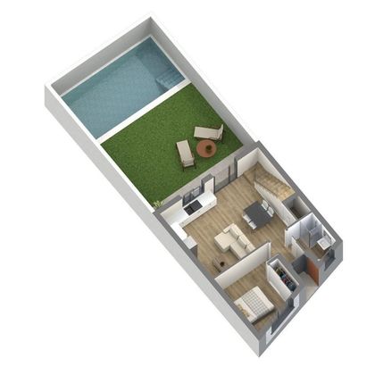 Foto 2 de Xalet en venda a Núcleo Urbano de 3 habitacions amb terrassa i piscina
