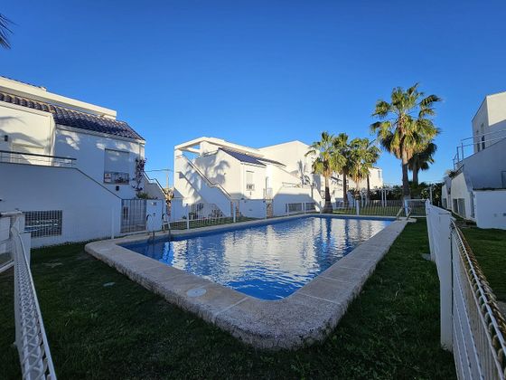 Foto 1 de Àtic en venda a Oliva Nova de 2 habitacions amb terrassa i piscina
