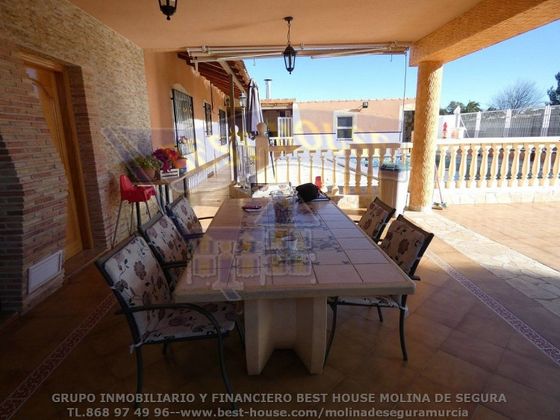 Foto 2 de Chalet en venta en Molina de Segura ciudad de 4 habitaciones con terraza y piscina