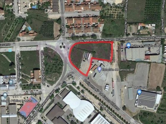 Foto 1 de Venta de terreno en avenida Maestro García Navarro de 3849 m²