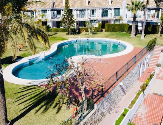 Foto 1 de Venta de casa en Benalmádena pueblo de 3 habitaciones con terraza y piscina