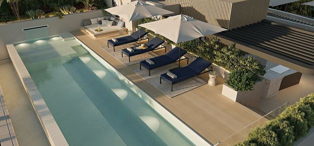 Foto 2 de Venta de dúplex en avenida Playas Andaluzas de 2 habitaciones con terraza y piscina