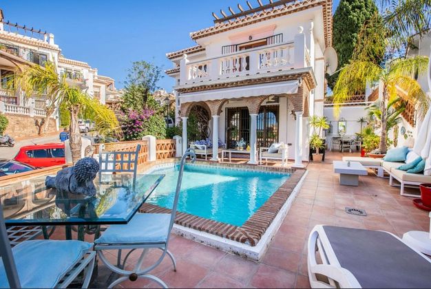 Foto 1 de Casa en venta en Mijas Golf de 3 habitaciones con terraza y piscina