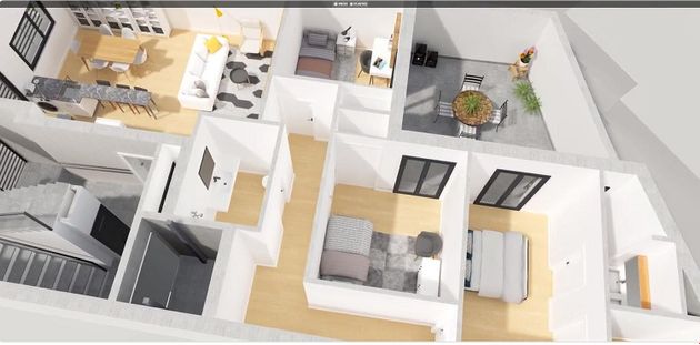 Foto 2 de Venta de piso en Las Huertas - San Pablo de 3 habitaciones con aire acondicionado y ascensor