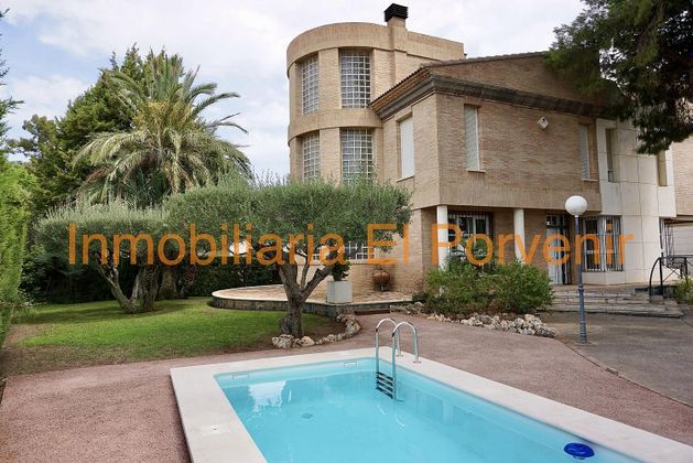 Foto 1 de Xalet en lloguer a El Vedat - Santa Apolonia de 4 habitacions amb terrassa i piscina