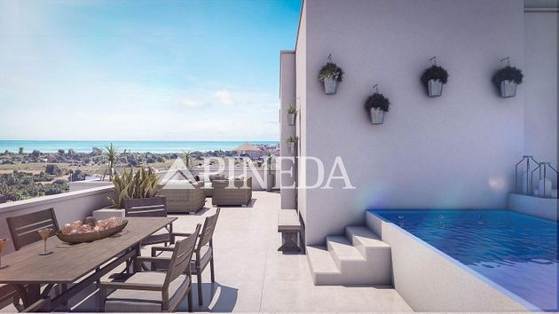 Foto 2 de Pis en venda a San José - Los Metales de 3 habitacions amb terrassa i piscina