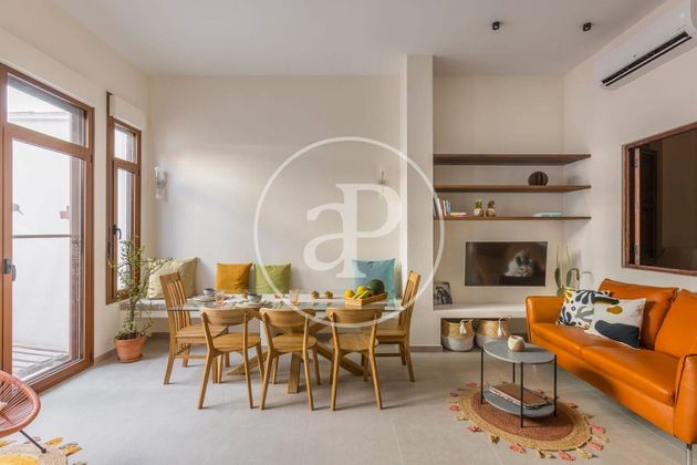 Foto 1 de Alquiler de piso en El Cabanyal- El Canyamelar de 3 habitaciones con terraza y muebles
