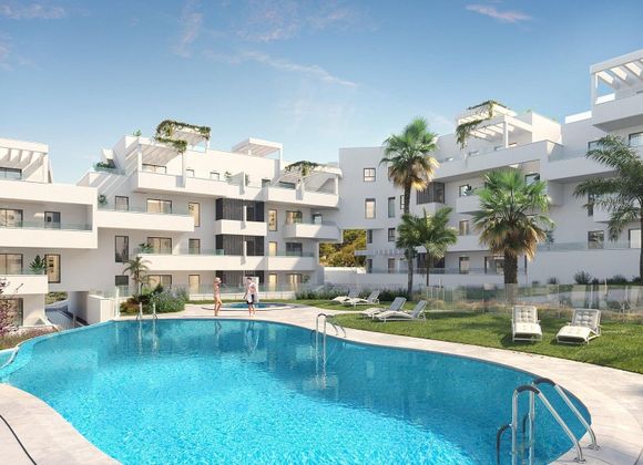 Foto 2 de Àtic en venda a El Mayorazgo - El Limonar de 3 habitacions amb terrassa i piscina