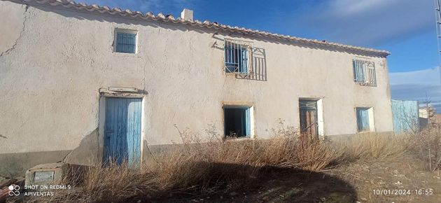Foto 1 de Casa rural en venda a Vélez-Rubio de 3 habitacions amb terrassa i jardí