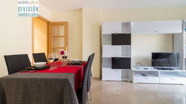Foto 1 de Alquiler de piso en Benimàmet de 3 habitaciones con terraza y muebles
