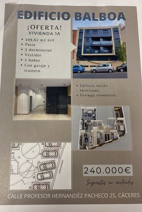 Foto 2 de Venta de piso en calle Profesor Hernández Pacheco de 3 habitaciones con garaje y ascensor