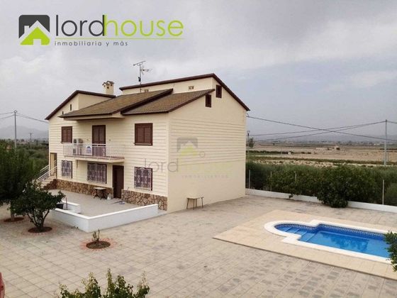 Foto 2 de Venta de chalet en La Hoya-Almendricos-Purias de 8 habitaciones con terraza y piscina