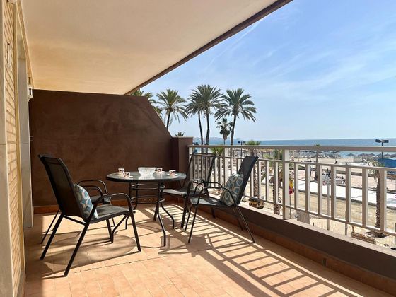 Foto 2 de Alquiler de piso en Playa de los Boliches de 2 habitaciones con terraza y piscina