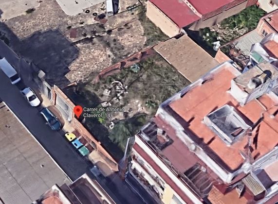 Foto 2 de Venta de terreno en calle Antonio Claverol de 346 m²