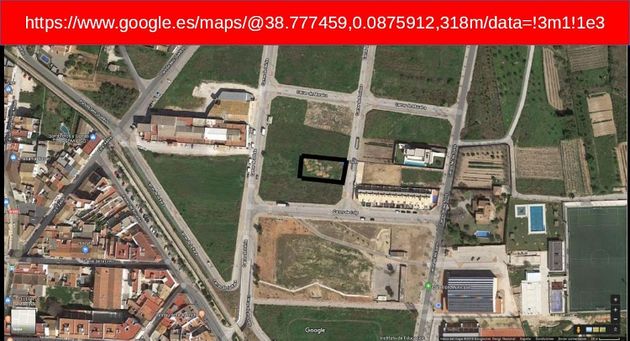 Foto 2 de Venta de terreno en Gata de Gorgos de 1000 m²