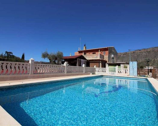 Foto 1 de Xalet en venda a Ricote de 5 habitacions amb terrassa i piscina
