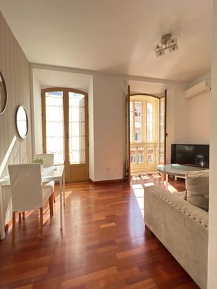 Foto 1 de Alquiler de piso en Conde de Ureña - Monte Gibralfaro de 1 habitación con muebles y balcón