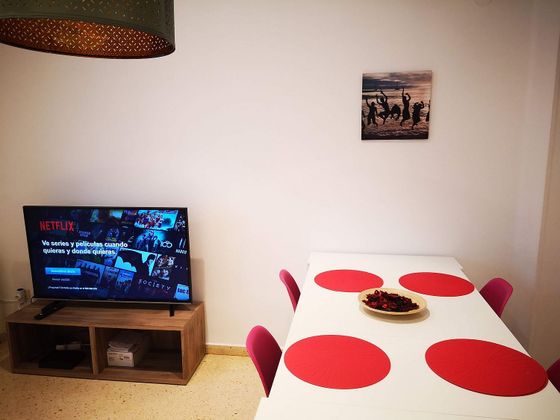 Foto 2 de Pis en lloguer a El Cabanyal- El Canyamelar de 3 habitacions amb mobles i aire acondicionat