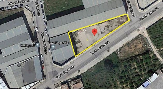 Foto 2 de Venta de terreno en calle Vell Alzira de 1252 m²
