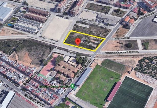Foto 2 de Venta de terreno en calle Barranc de Gaianes de 4552 m²
