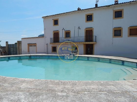 Foto 2 de Chalet en venta en Agres de 11 habitaciones con terraza y piscina