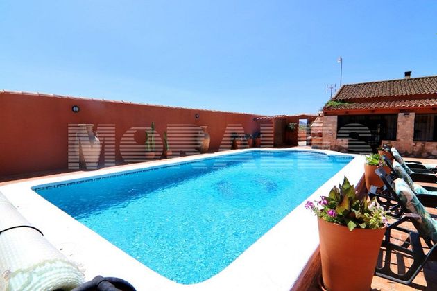 Foto 1 de Venta de casa rural en Fuente Alamo de 6 habitaciones con terraza y piscina