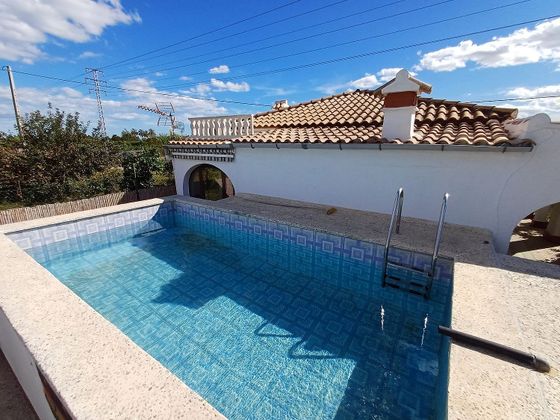 Foto 1 de Casa en venta en Oliva pueblo de 2 habitaciones con terraza y piscina