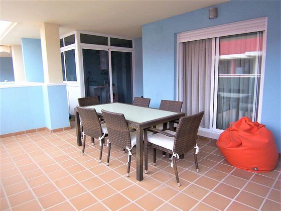 Foto 1 de Venta de ático en Canet d´En Berenguer de 1 habitación con terraza y piscina