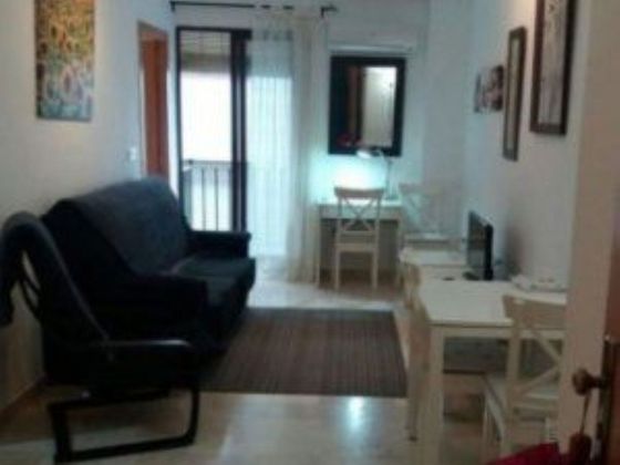 Foto 1 de Piso en alquiler en Centro - Sagrario de 1 habitación con terraza y muebles