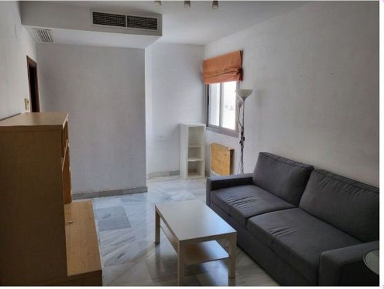 Foto 2 de Alquiler de piso en Nervión de 1 habitación con muebles y aire acondicionado