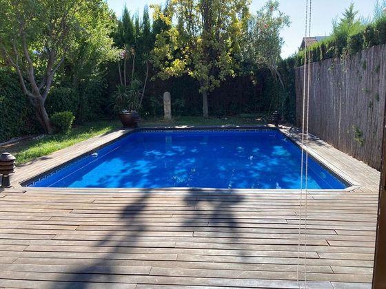 Foto 1 de Casa en lloguer a Villanueva de Gállego de 3 habitacions amb terrassa i piscina