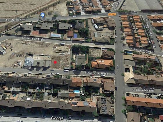 Foto 1 de Venta de terreno en calle Sierra Urbasa de 375 m²