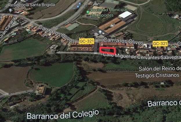 Foto 2 de Venta de terreno en Monte Lentiscal-Las Meleguinas de 782 m²