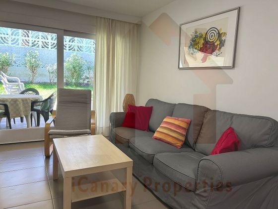 Foto 1 de Alquiler de piso en calle Las Auhlagas de 2 habitaciones con terraza y jardín