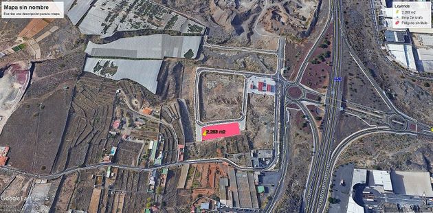 Foto 1 de Venta de terreno en polígono Industrial de Güímar de 2283 m²