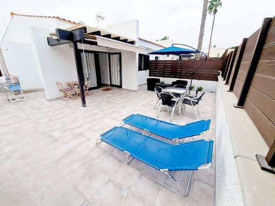 Foto 2 de Alquiler de casa adosada en Maspalomas - Las Meloneras de 1 habitación con terraza y piscina