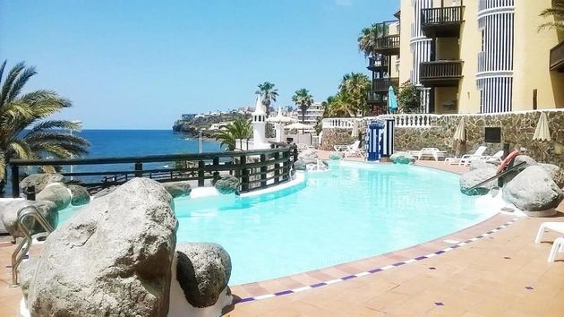 Foto 2 de Pis en lloguer a San Agustín - Bahía Feliz - Playa del Águila de 1 habitació amb terrassa i piscina