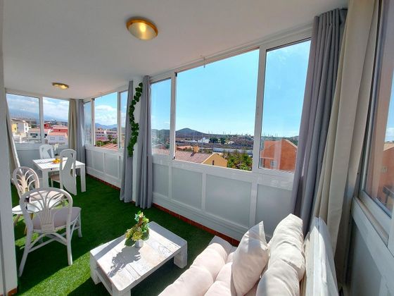 Foto 1 de Alquiler de piso en Costa Blanca - Las Galletas de 1 habitación con terraza y muebles