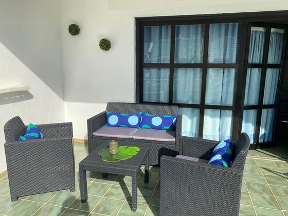 Foto 2 de Casa adosada en alquiler en Puerto Rico de 2 habitaciones con terraza y piscina