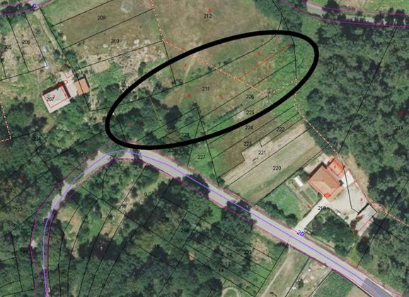 Foto 1 de Venta de terreno en Cañiza (A) de 1600 m²