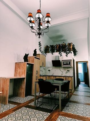 Foto 2 de Pis en lloguer a Numancia - San Fernando de 1 habitació amb mobles i calefacció