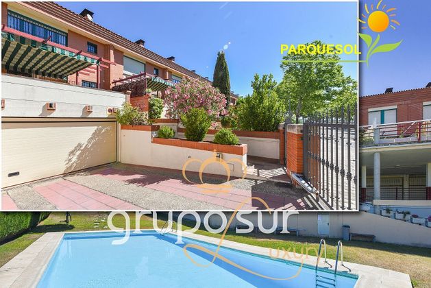 Foto 1 de Venta de casa en calle Parquesol de 5 habitaciones con terraza y piscina