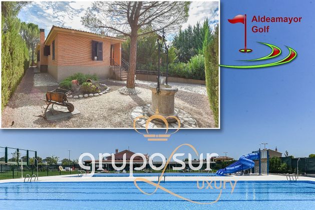 Foto 1 de Xalet en venda a calle Aldeamayor Gol de 3 habitacions amb terrassa i piscina