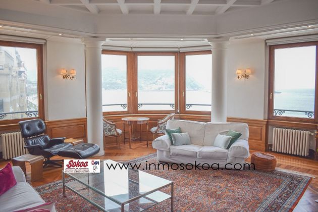 Foto 1 de Piso en venta en Centro - San Sebastián-Donostia de 6 habitaciones con aire acondicionado y calefacción