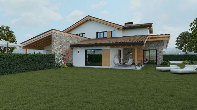 Foto 2 de Casa adossada en venda a calle Sarria de 3 habitacions amb terrassa i garatge