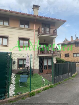 Foto 1 de Venta de casa adosada en calle Ubidea de 4 habitaciones con terraza y jardín